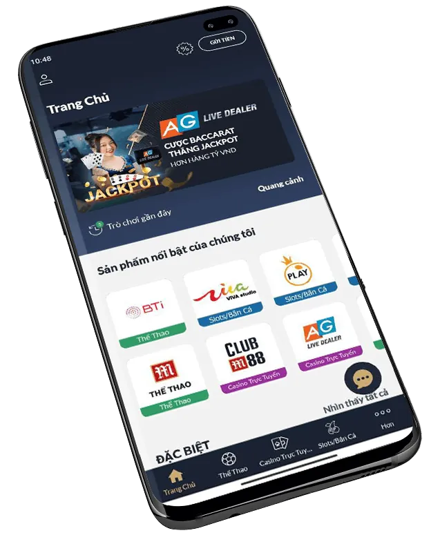 Người chơi trải nghiệm các trò chơi casino trên K88C